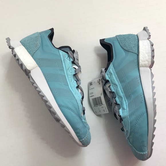 NWOT ADIDAS SL 7600 TREFOIL BLUE Running SPIRIT SHOES /SNEAKERS 8 - Picture 11 of 12